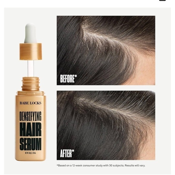 NEW BABE LOCKS DENSIFYING HAIR SERUM
1.76 oz. - Picture 4 of 9